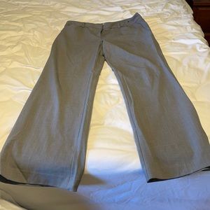 New York and company size 10 dress pants grey